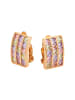 faina Earrings in Gold Multicolor