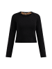 faina Strick Pullover in SCHWARZ