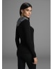 Bruno Banani Strickpullover in schwarz