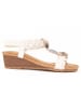 Montevita Sandalen Keilsandalen Confoli in Weiß