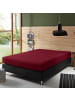 Erwin Müller Single-Jersey Boxspring-Spannbettlaken Murnau in weinrot