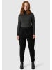Les Lunes Langarmhemd Yunaa in dark grey melange
