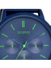 Oozoo Armbanduhr Oozoo Timepieces blau extra groß (ca. 50mm)
