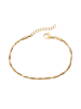 faina Women Double Chain Bracelet in Gold