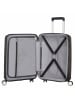 American Tourister Soundbox - 4-Rollen-Kabinentrolley 55 cm erw. (gelb) in bass black