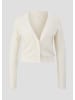 QS Strickjacke in 0200_creme