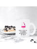 Mr. & Mrs. Panda Kaffeetasse Einhorn Ballerina mit Spruch in Transparent