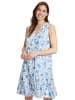 Vera Mont Sommerkleid im Boho Style in Cream/Blue