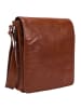 Leonhard Heyden Cambridge Umhängetasche Leder 23 cm cognac