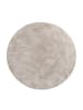 KADIMA DESIGN Teppich Kurzflor waschbar Einfarbig Wohnzimmer in Beige