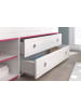 Parisot Kinderzimmer Set Schreibtisch Kommode Nachttisch Bett 90x200 cm