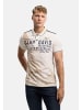 CAMP DAVID  Poloshirt 'Cabo Verde' in beige