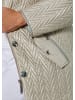 GOLDNER Longjacke mit außergewöhnlicher Steppung in beige / helltaupe