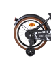 Volare Kinderfahrrad Blue Cruiser 16 Zoll in schwarz