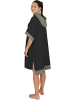 normani Badeponcho Niramey in Schwarz