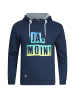 SCHIETWETTER Hoodie "Ja Moin" in navy-rainbow