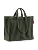 Reisenthel Softshopper Shopper Tasche 47 cm cord dark matcha