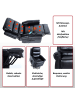 MCW Fernsehsessel K63 Aufstehhilfe Massage Heizfunktion, Schwarz