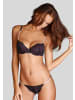 LASCANA Push-up-BH in schwarz-aubergine