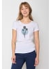 GreenBomb T-Shirt Nature Allium in Weiß