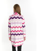 IZIA Damen Cardigan in Pink Mehrfarbig