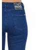 Frankie Morello Blau Baumwolle Damen Skinny Jeans