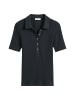 Marc O'Polo Geripptes Poloshirt slim in Dark Navy