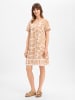 Robe Légère Kleid in beige weiß - 0001