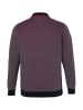 Men Plus Poloshirt in burgunderrot