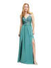 Vera Mont Abendkleid mit Spitze in Bright Eucalyptus