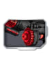 COFI 1453 Airblast Softbullet Pistole mit rotierendem Magazin inkl. 40 Softdarts in Rot