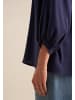 Seidensticker Shirtbluse Oversized in Dunkelblau