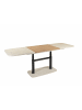 58 aufm Kessel COUCHTISCH höhenverstellbar ausziehbar Cora 110x53x63 Sandstein/Eiche