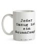 Mr. & Mrs. Panda Teepott Spruch Umzug Neuanfang mit Spruch in Weiß