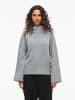 Vila Strickpullover in Light Grey Melange