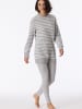 Schiesser Schlafanzug Casual Essentials in Grau