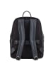 DuDu New York Daypack Leder 41 cm Laptopfach in navy