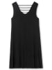 sheego A-Linien-Kleid in schwarz