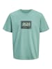 JACK & JONES Junior T-Shirt JJRAIN TEE S/S CREW NECK JNR in mineral blue