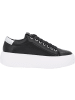 Calvin Klein Schnürschuhe in black/silver