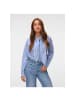 Vero Moda Langarmbluse in china blue