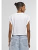 Urban Classics Cropped Tees in white