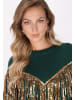 faina Damen Pullover in Dunkelgrün