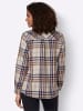 WITT WEIDEN Flanell-Bluse in orchidee-elfenbein-kariert
