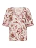 Cream Kurzarm-Bluse CRTiah Regular fit in Pink Flower