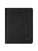 Redolz Leather Essentials HF Geldbörse RFID Leder 9,5 cm ausklappbar in all black