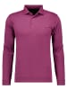 Ragman Softknit-Poloshirt mit Bund, Velvet Touch in Rot