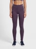 Hummel Leggings Hmlte Fundamental Damen in PLUM PERFECT