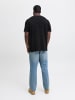 JACK & JONES PLUS T-shirt in Black