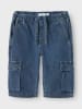 name it Shorts in Dark Blue Denim